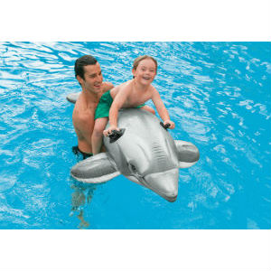 delfín hinchable flotador
